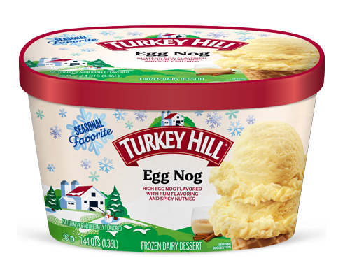 Turkey Hill Egg Nog Ice Cream and Frozen Desserts
