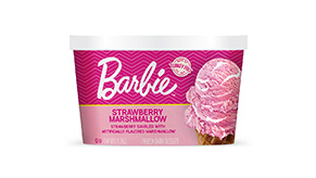 Barbie™ Strawberry Marshmallow Ice Cream and Frozen Desserts