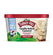 Turkey Hill Vanilla Salted Caramel Ice Cream and Frozen Desserts