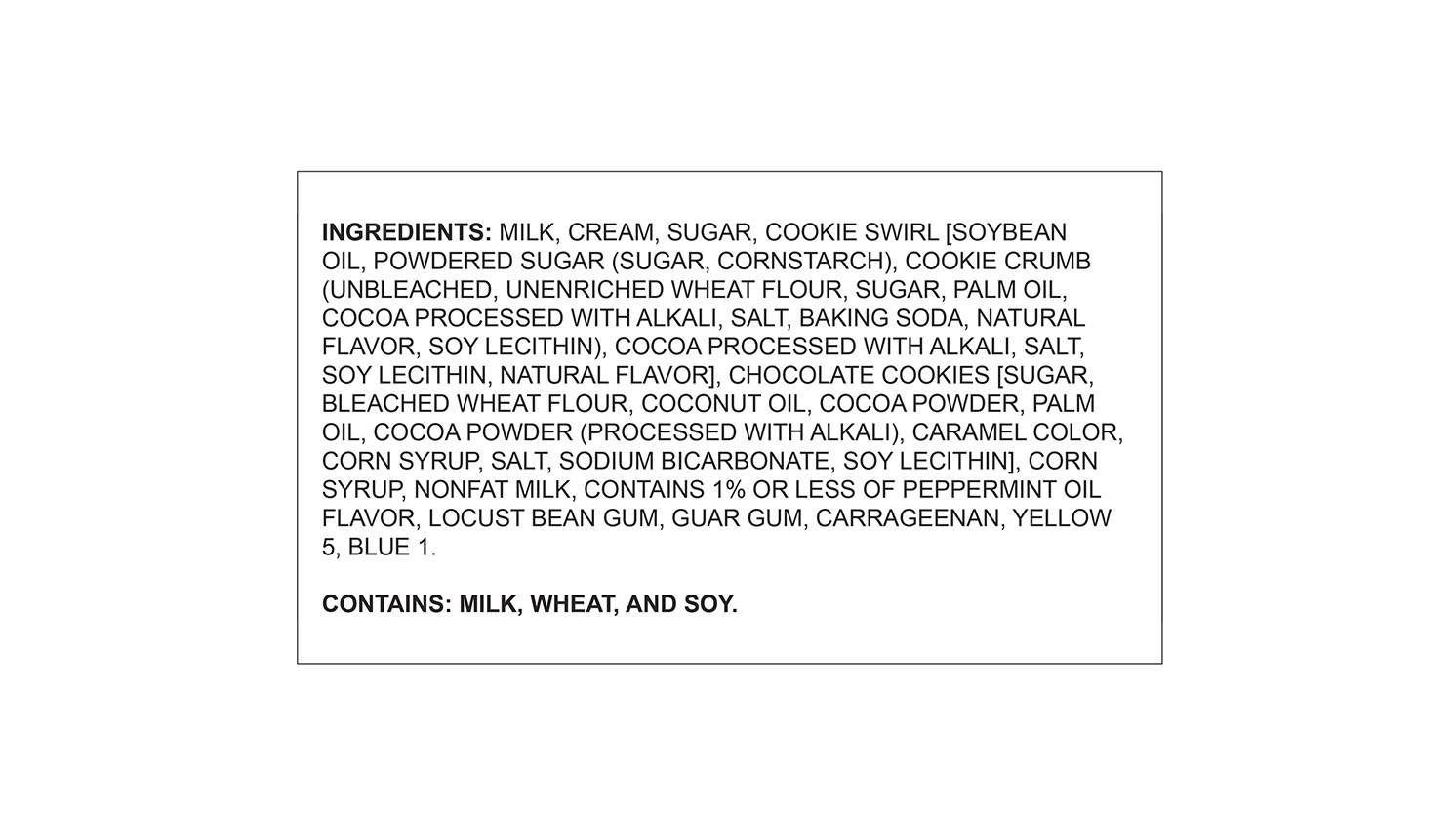 Mint Chocolate Cookie Image 4