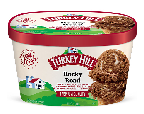 Turkey Hill Rocky Road Ice Cream and Frozen Desserts