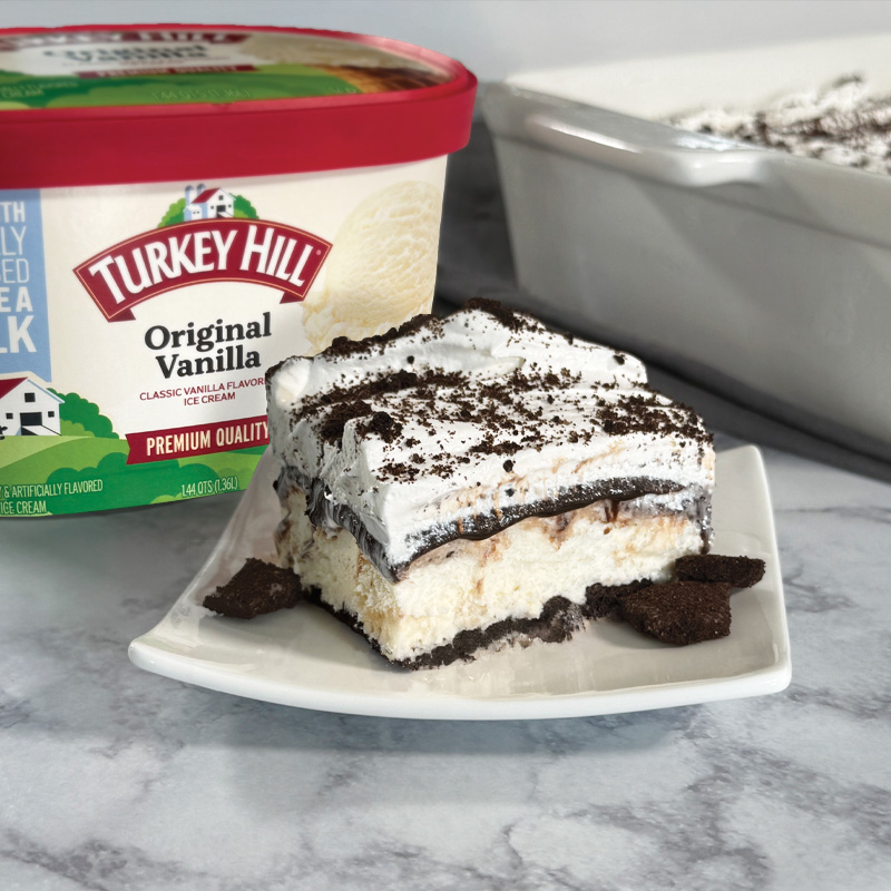 Original Vanilla Cookie Ice Cream Cake 